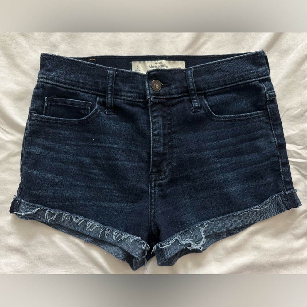 Abercrombie & Fitch Denim Cut Off Shorts VintageY2K Size 2 / 26